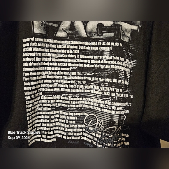Dale Earnhardt Determination Shirt XL Nwt Unworn Vintage Vntg - Picture 3 of 10